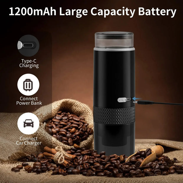 Portable Wireless Electric Coffee Maker